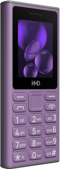 Nokia 105 (2024) Dual SIM Κινητό με Κουμπιά (Αγγλικό Μενού) Μωβ - Image 5