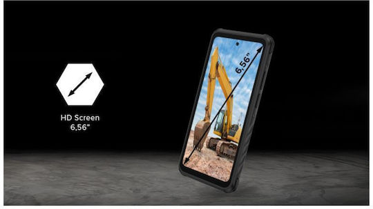 Hammer Iron 6 Dual SIM (6/128GB) Ανθεκτικό Smartphone Μαύρο - Image 4