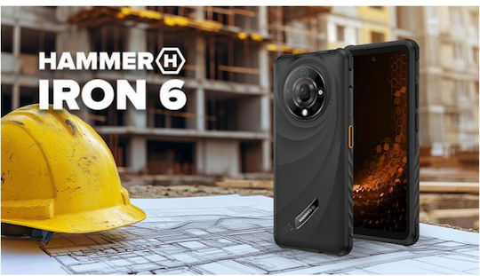 Hammer Iron 6 Dual SIM (6/128GB) Ανθεκτικό Smartphone Μαύρο - Image 3