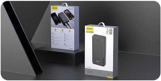 Dudao K10Pro Power Bank 20000mAh 10W με 2 Θύρες USB-A Λευκό - Image 8