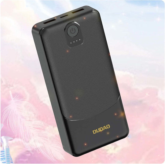 Dudao K10Pro Power Bank 20000mAh 10W με 2 Θύρες USB-A Λευκό - Image 5
