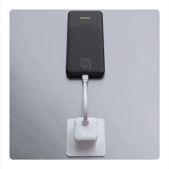 Dudao K10Pro Power Bank 20000mAh 10W με 2 Θύρες USB-A Λευκό - Image 6