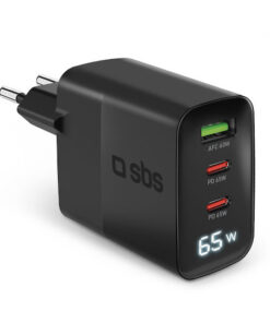 Alternative view of SBS Φορτιστής Χωρίς Καλώδιο με Θύρα USB-A και 2 Θύρες USB-C 45W Power Delivery Μαύρος