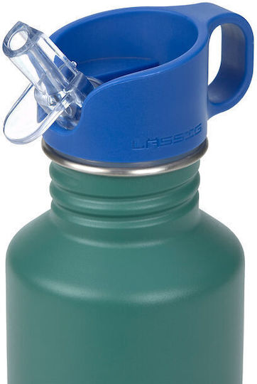 Laessig Παιδικό Παγούρι Ανοξείδωτο Non Spill Πράσινο 500ml 12100255003 - Image 2