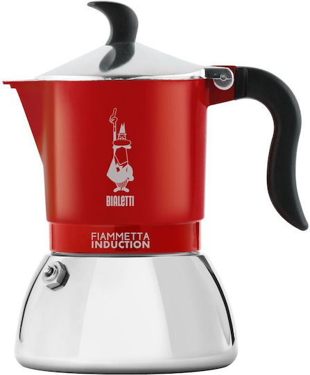 Bialetti S0465118 Μπρίκι Espresso Inox Κόκκινο - Image 2