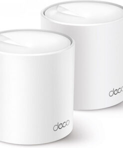 TP-LINK Deco X60 v3.20 WiFi Mesh Network Access Point Wi‑Fi 6 Dual Band (2.4 & 5GHz) σε Διπλό Kit