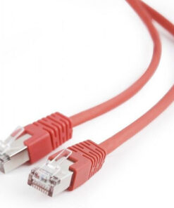 Alternative view of Cablexpert U/UTP Cat.5e Καλώδιο Δικτύου Ethernet 2m Κόκκινο 1τμχ PP22-2M/R