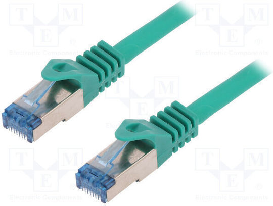 LogiLink S/FTP Cat.6a Καλώδιο Δικτύου Ethernet 1.5m Πράσινο 1τμχ CQ3045S - Image 2