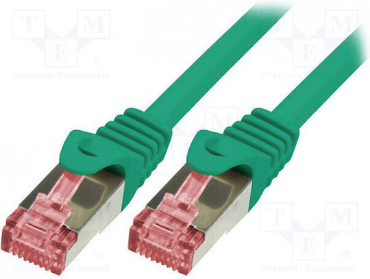 LogiLink S/FTP Cat.6 Καλώδιο Δικτύου Ethernet 0.5m Πράσινο 1τμχ CQ2025S - Image 2