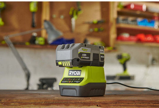 Ryobi Σετ Μπαταρίας Λιθίου Χωρητικότητας 4Ah 18V με Φορτιστή RC18120-140X - Image 3
