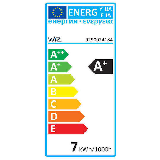 Philips Smart Λάμπα LED 7W για Ντουί E27 και Σχήμα G125 Θερμό Λευκό 640lm Dimmable 929003017921 - Image 5