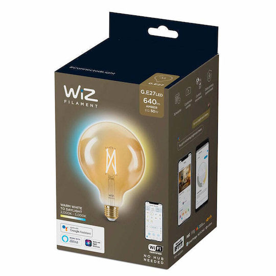 Philips Smart Λάμπα LED 7W για Ντουί E27 και Σχήμα G125 Θερμό Λευκό 640lm Dimmable 929003017921 - Image 6