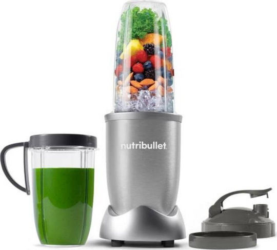 NutriBullet Μπλέντερ για Smoothies 0.946lt Ασημί NB907S - Image 4