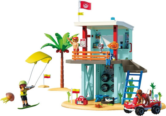 Playmobil MyLife Πύργος Ναυαγοσώστη και Όχημα Παραλίας για 4-10 ετών 71903 - Image 3