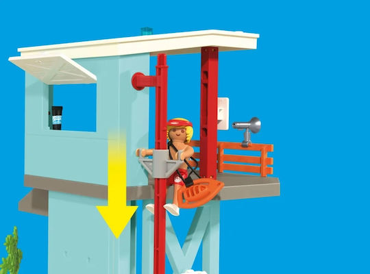 Playmobil MyLife Πύργος Ναυαγοσώστη και Όχημα Παραλίας για 4-10 ετών 71903 - Image 4