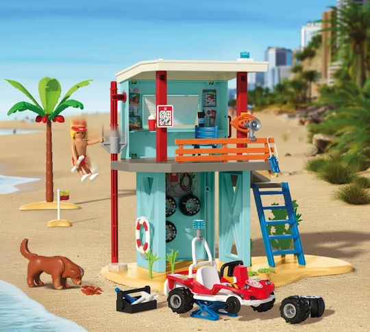 Playmobil MyLife Πύργος Ναυαγοσώστη και Όχημα Παραλίας για 4-10 ετών 71903 - Image 6