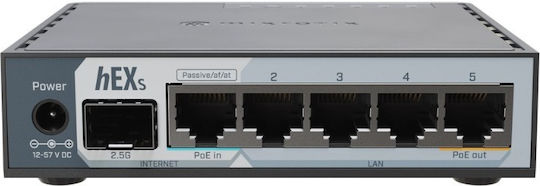 MikroTik E60iUGS v7 L2 Switch