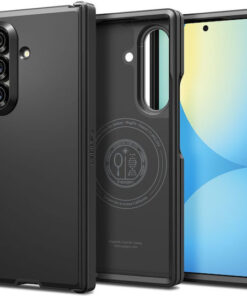 Spigen Tough Back Cover Σιλικόνης / Πλαστικό 1.2mm Μαύρο (Galaxy Z Fold7) ACS09549