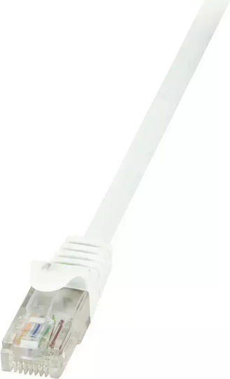 LogiLink U/UTP Cat.6 Καλώδιο Δικτύου Ethernet 2m Λευκό 1τμχ (CP2051U) - Image 2