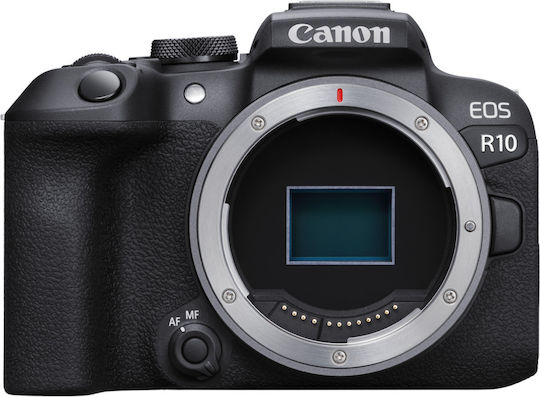 Canon EOS R10 Mirrorless Φωτογραφική Μηχανή Body Μαύρη