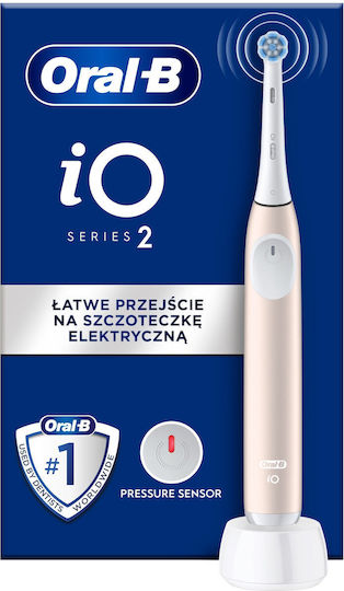 Oral-B Ηλεκτρική Οδοντόβουρτσα με Αισθητήρα Πίεσης και Θήκη Ταξιδίου Ροζ - Image 4