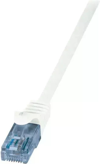 LogiLink U/UTP Cat.6a Καλώδιο Δικτύου Ethernet 5m Λευκό 1τμχ CP3071U - Image 2