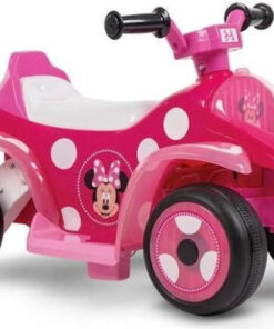 Παιδική Μηχανή Minnie Ηλεκτροκίνητη 6 Volt Ροζ για 1+ ετών 19075W