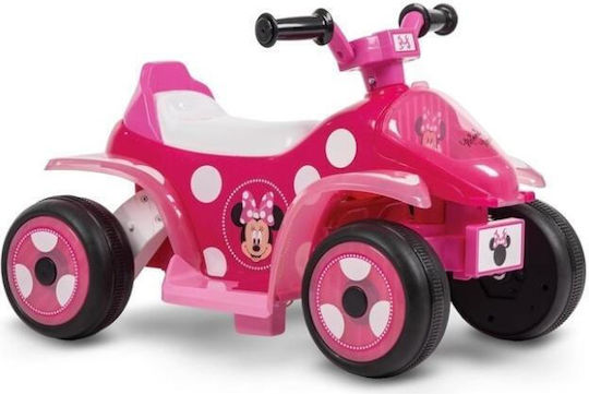 Παιδική Μηχανή Minnie Ηλεκτροκίνητη 6 Volt Ροζ για 1+ ετών 19075W