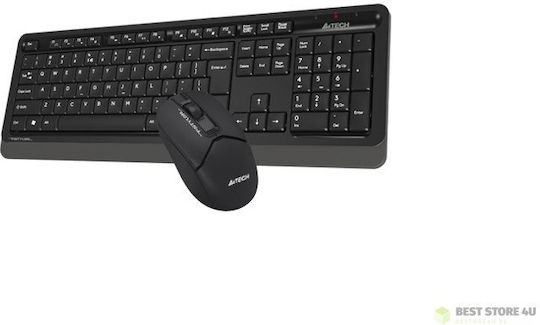 A4Tech FG1012 WRLS Ασύρματο Σετ Πληκτρολόγιο & Ποντίκι Αγγλικό US - Image 4