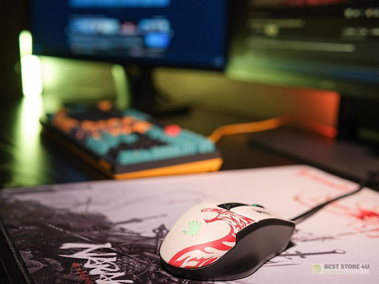 A4Tech BLOODY L65 MAX Gaming Ποντίκι 12000 DPI Black/White - Image 9
