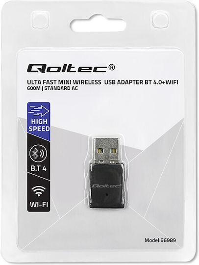 Ultra Fast Mini Wifi Adapter Ac Standard Bt 4.0 Usb 600mbps - Image 10