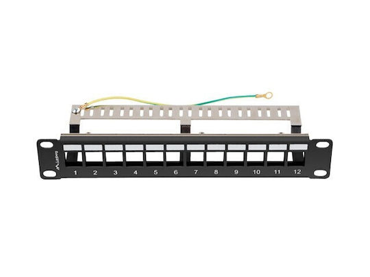 Lanberg Patch Panel 12-port 1u 10" Ftp Black Ppks-9212-b - Image 4