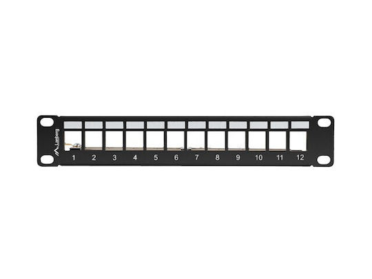 Lanberg Patch Panel 12-port 1u 10" Ftp Black Ppks-9212-b - Image 3