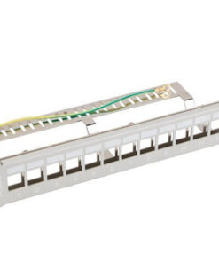 Alternative view of Lanberg Patch Panel 12-port 1u 10" Ftp Gray Ppks-9212-s
