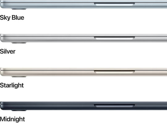 Apple MacBook Air 13.6" IPS Retina Display (M4-10‑core/16GB/512GB SSD/10-Core GPU) Midnight (US Keyboard) - Image 5