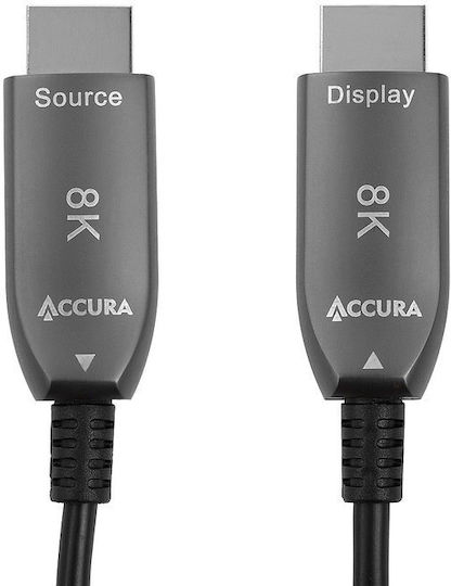 Accura HDMI 2.1 Cable HDMI male - HDMI male 5m Χρυσό - Image 2