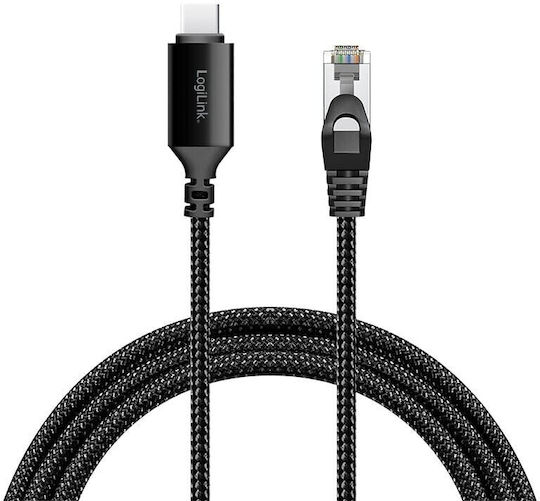 LogiLink Μετατροπέας USB-C male σε RJ-45 male 1τμχ CU0413 - Image 2