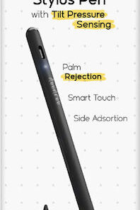 Alternative view of Doodroo Γραφίδα Αφής με Palm Rejection για iPad σε Μαύρο χρώμα