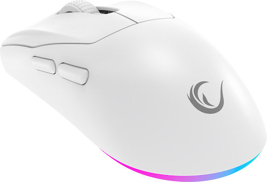 Rampage Prote M5 Ασύρματο RGB Gaming Ποντίκι 24000 DPI Λευκό - Image 3