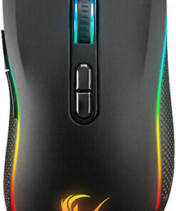 Alternative view of Rampage SMX-R44V2 RGB Gaming Ποντίκι 12800 DPI Μαύρο