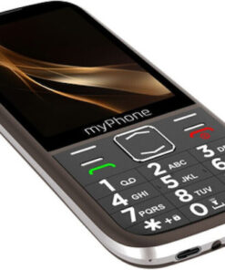 Alternative view of MyPhone Halo 4 Plus LTE Dual SIM Κινητό με Μεγάλα Κουμπιά (Αγγλικό Μενού) Praline Brown