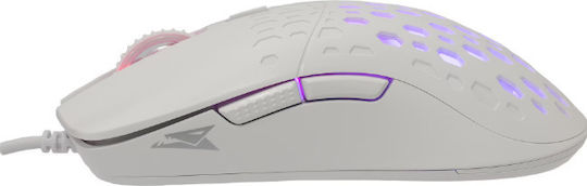 Barracuda BGM-022 Gaming Ποντίκι 3200 DPI Λευκό - Image 2