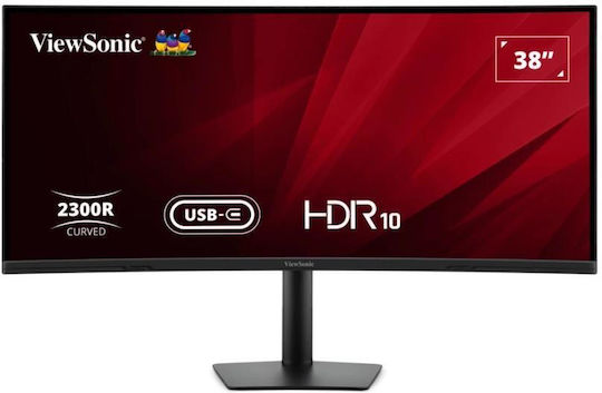 Viewsonic VA3820C Ultrawide IPS HDR Curved Monitor 37.5" QHD 3840x1600 με Χρόνο Απόκρισης 4.8ms GTG