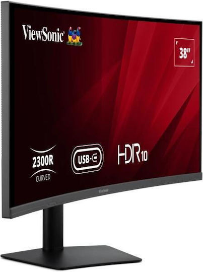 Viewsonic VA3820C Ultrawide IPS HDR Curved Monitor 37.5" QHD 3840x1600 με Χρόνο Απόκρισης 4.8ms GTG - Image 3