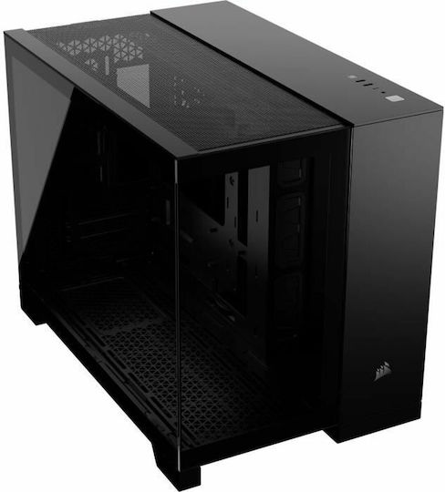 Corsair 2500X Gaming Midi Tower Κουτί Υπολογιστή με Πλαϊνό Παράθυρο Μαύρο - Image 6
