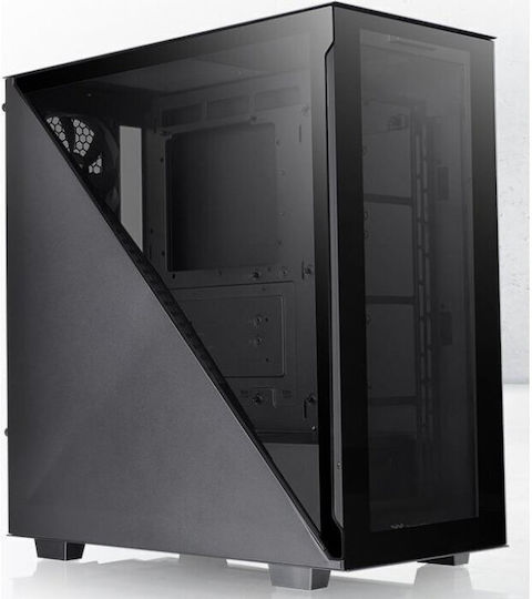 Thermaltake Divider 300 TG Gaming Midi Tower Κουτί Υπολογιστή με Πλαϊνό Παράθυρο Μαύρο - Image 7