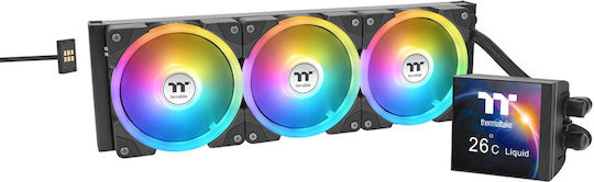 Thermaltake MAGFloe 360 Ultra Υδρόψυξη Επεξεργαστή Τριπλού Ανεμιστήρα 120mm για Socket AM4/AM5/1700/1200/115x με ARGB Φωτισμό - Image 4