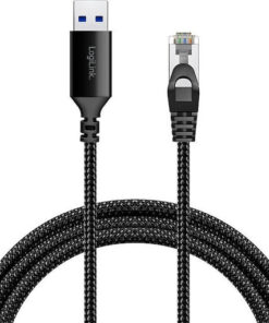 Alternative view of LogiLink Καλώδιο USB-A male / RJ45 male - USB-A male / RJ45 male 7.5m CU0405 1τμχ