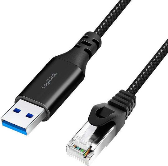LogiLink Καλώδιο RJ45 male - RJ45 male 10m CU0406 1τμχ