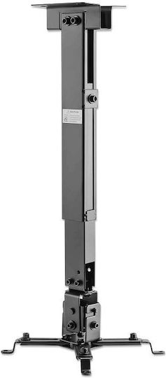 Manhattan Βάση Projector Οροφής 461207 με Μέγιστο Φορτίο 20kg Μαύρη - Image 4